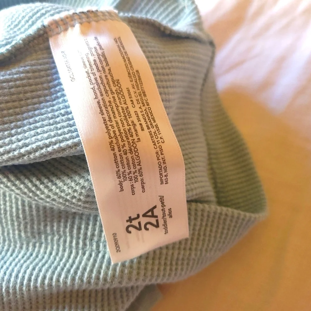 OshKosh B'gosh Light Blue Kids Hoodie